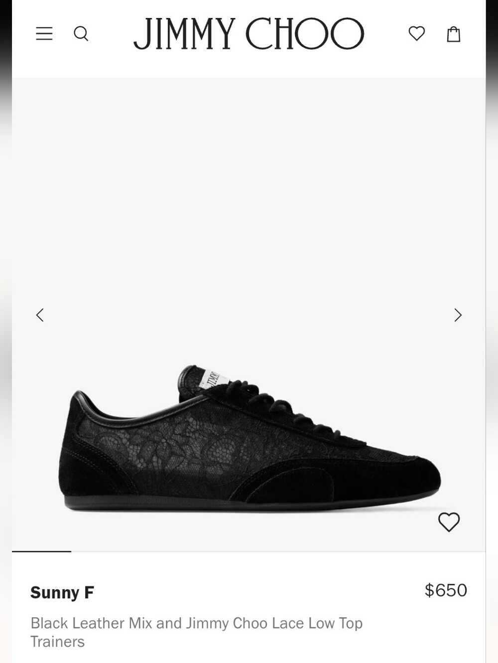 Jimmy Choo 2026 Sunny Sneakers - Picture 8 of 14